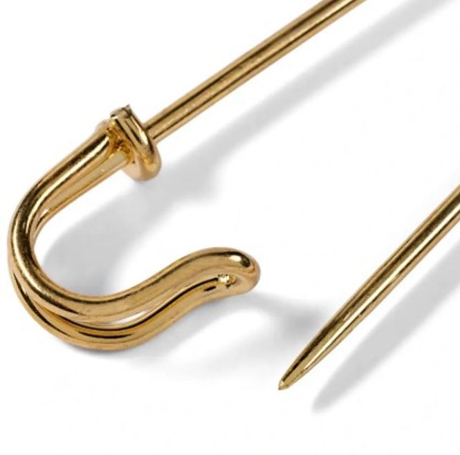 Hovedbilde Kilt pin, 76mm, gold-coloured