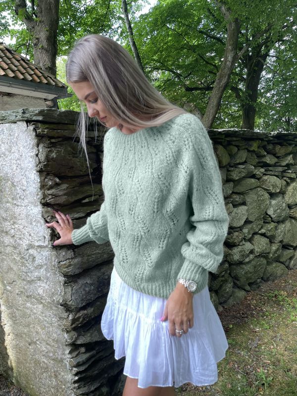 Girasol Genser JADEGRØNN