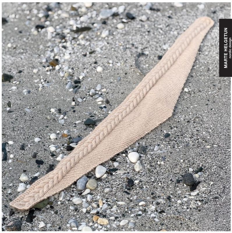 Fletteskjerf i REN Cashmere