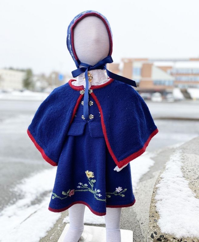 Festdrakt fra Lofoten Baby Jente