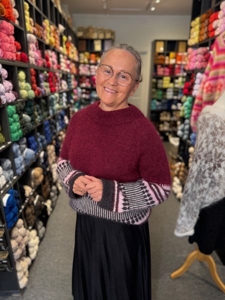 Hovedbilde Vilma genser - Bordeaux