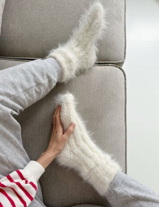 Hovedbilde Fuzzy sokker (papirformat)