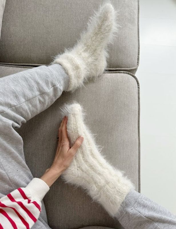 Fuzzy sokker (papirformat)