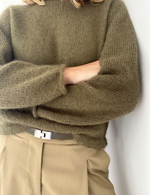 Plain Yoke Blouse