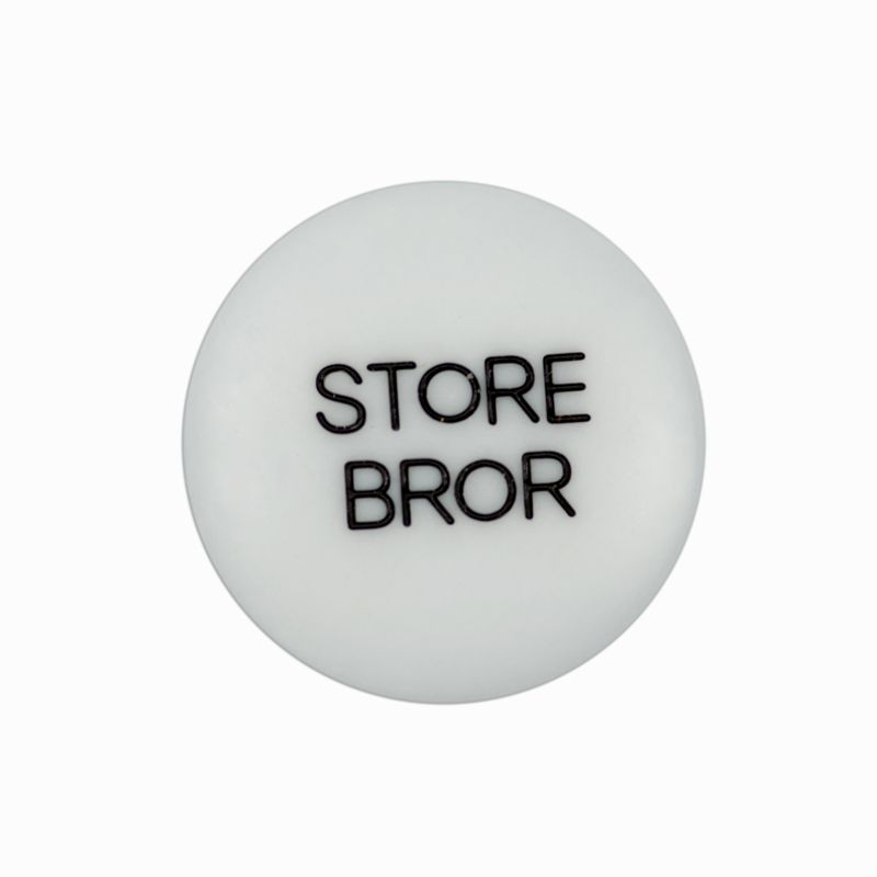 Lysblå Storebror 18mm