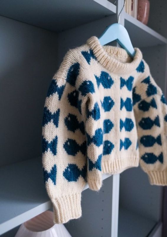 Fishy sweater barn