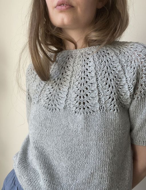 Hovedbilde LeKnit - Palme Tee