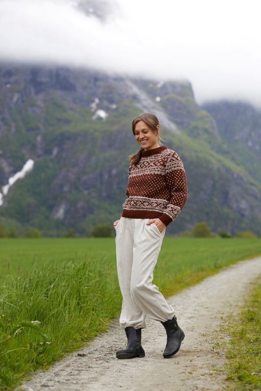 Setesdalgenser til dame (Fivel)
