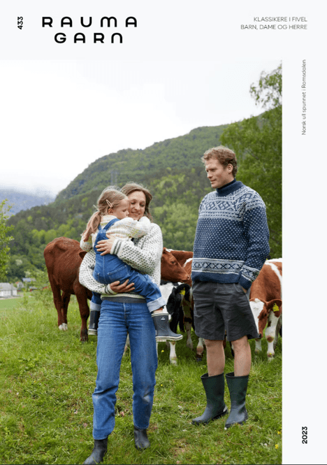 Hovedbilde 433 Fivel, barn dame og herre ...