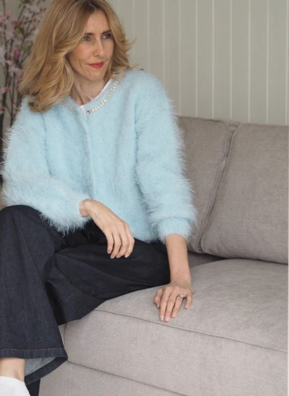 Fuzzy Cardigan