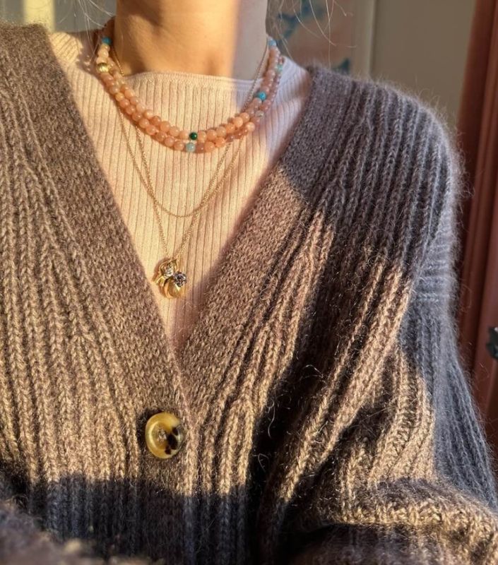 Agnete Cardigan (papir)