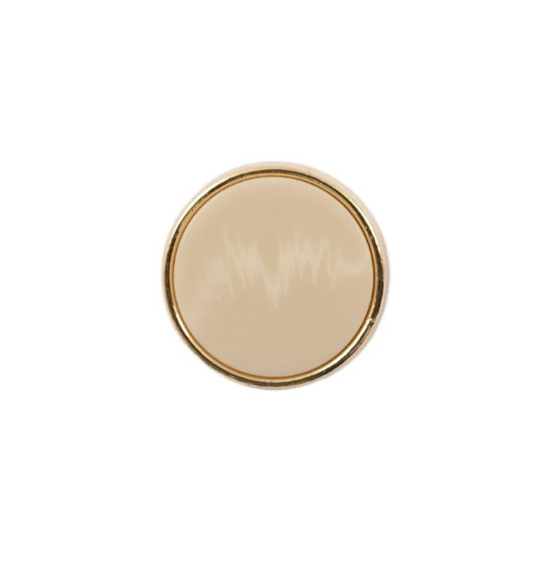 Knapp Gull/krem 21.5mm 