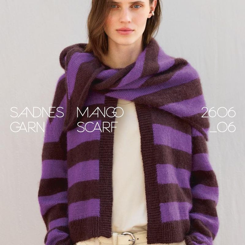 2606 Nr. 6 - Mango Scarf Norsk