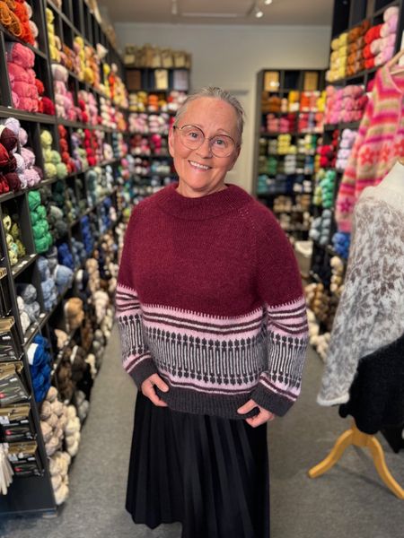 Hovedbilde Vilma genser - Bordeaux