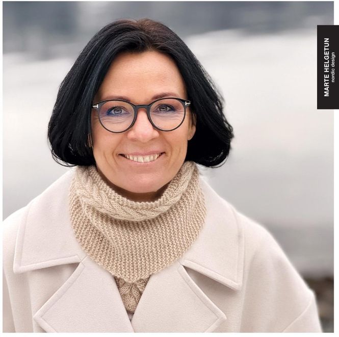 Hovedbilde Fletteskjerf i REN Cashmere