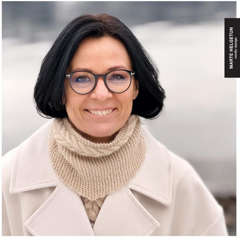 Fletteskjerf i REN Cashmere