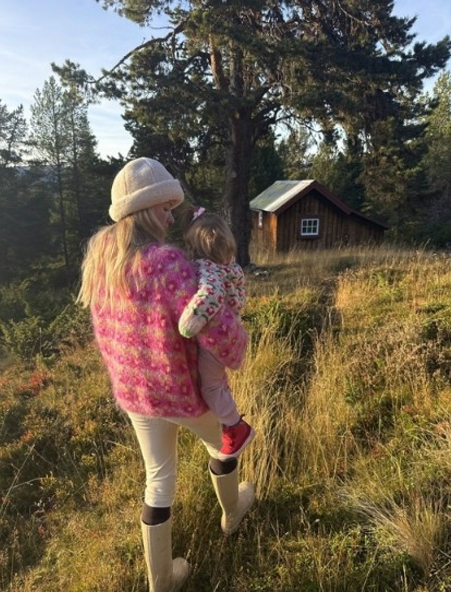 Ellinor genser - Fuchia, Påfugl In Paris