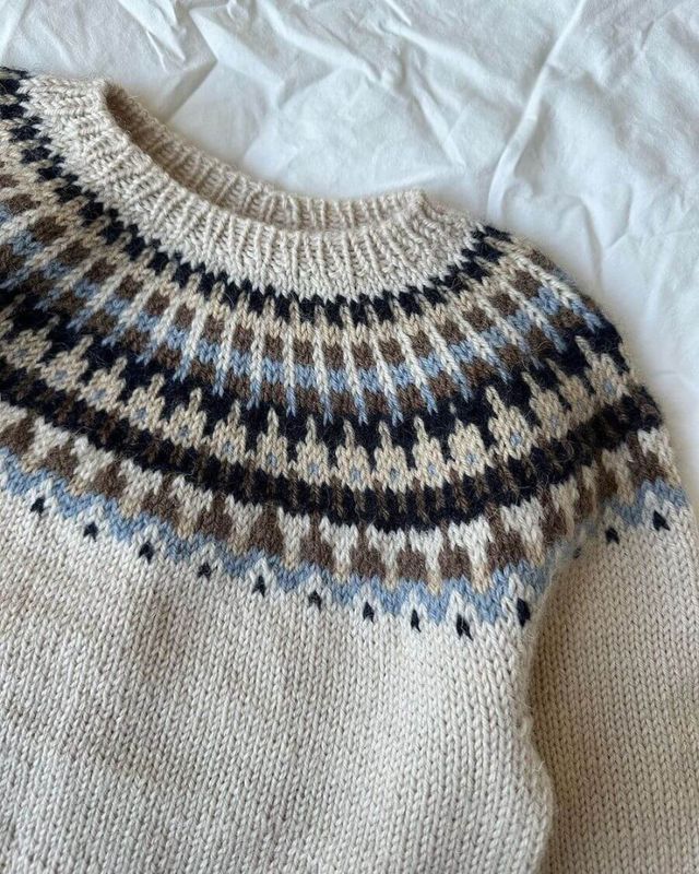 Celeste Sweater Junior (oppskrift)