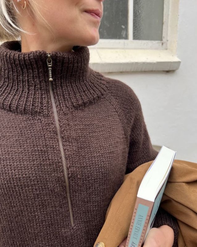Zipper Sweater Light