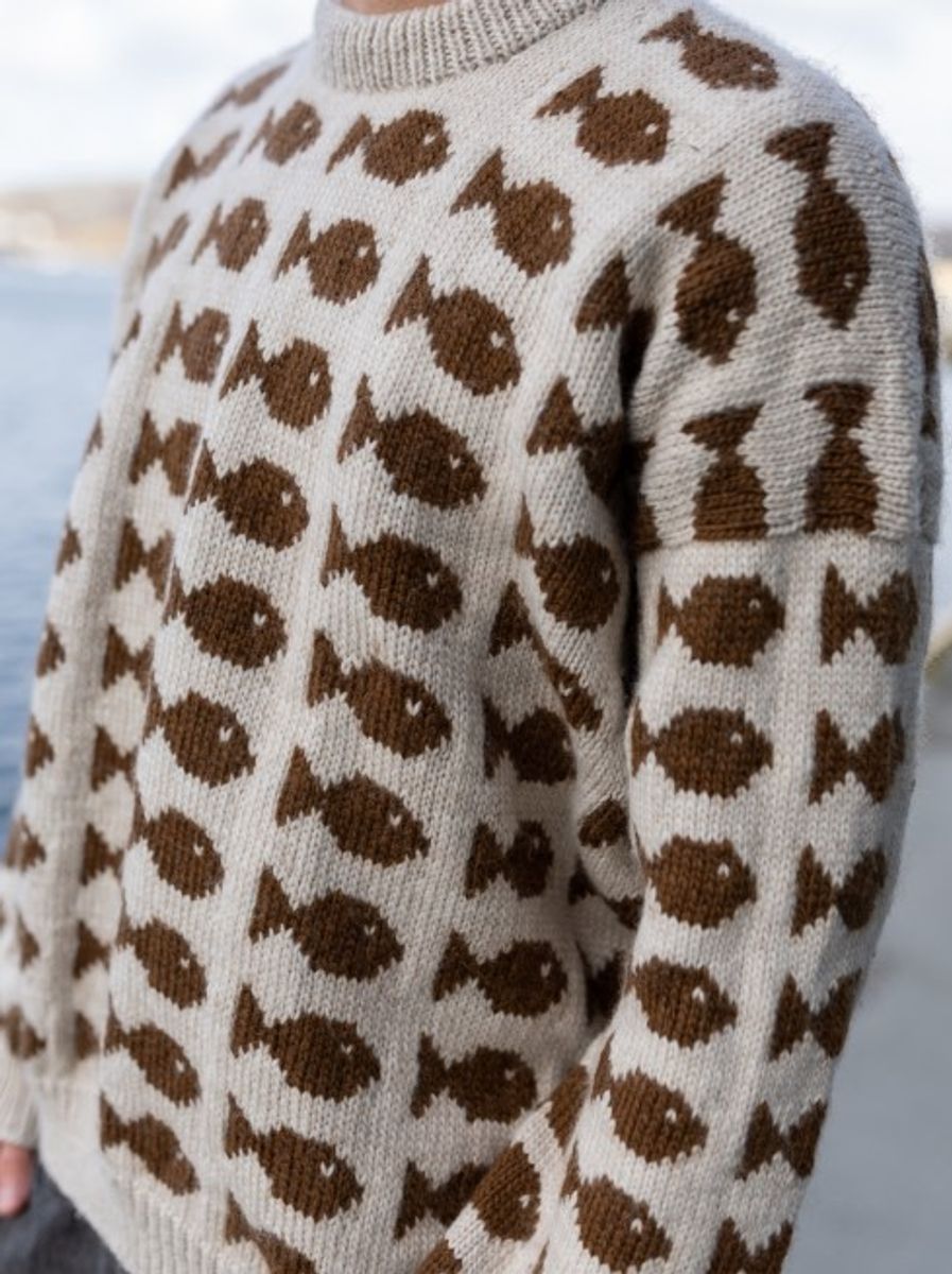 Fishy genser herre (oppskrift)