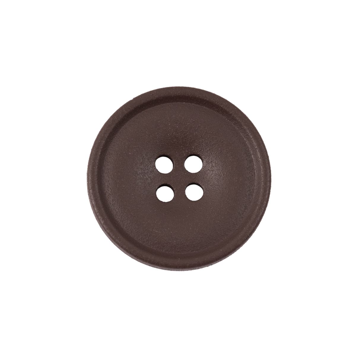 Knapp Mørkbrun 25mm