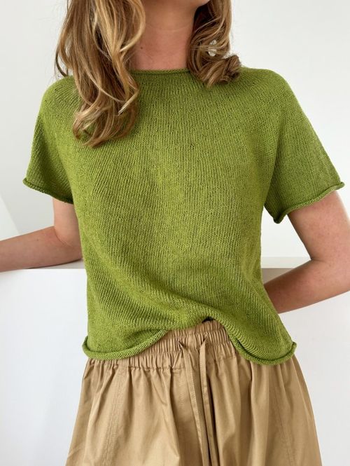 Hovedbilde Plain Yoke Tee 28 (oppskrift)