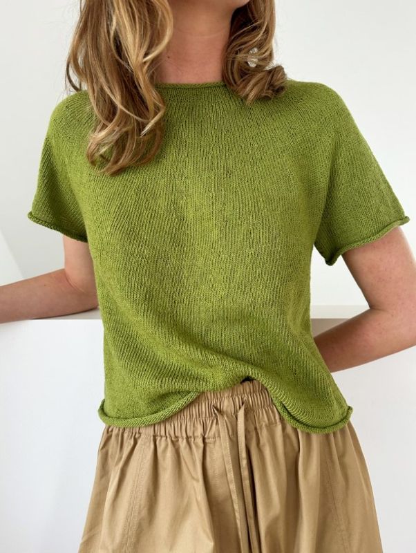 Plain Yoke Tee 28 (oppskrift)