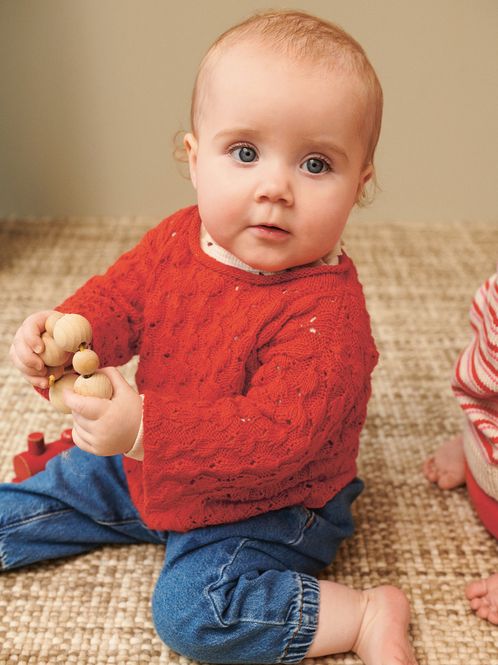 Hovedbilde Lilja Sweater Baby - 2407 Nr. ...