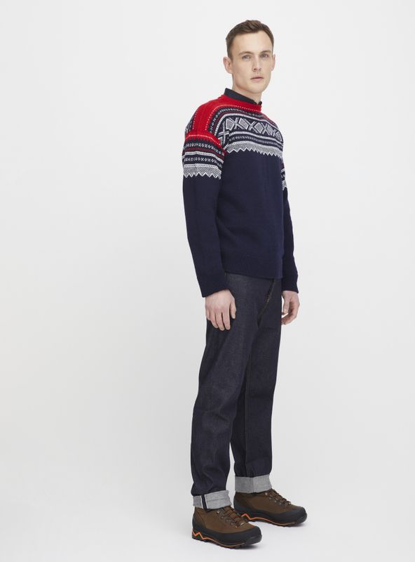 Marius Herre Marineblå/rød